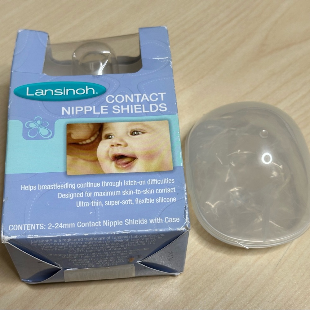 Lansinoh Contact Nipple Shields - Size 2 - 24mm - 3 Total